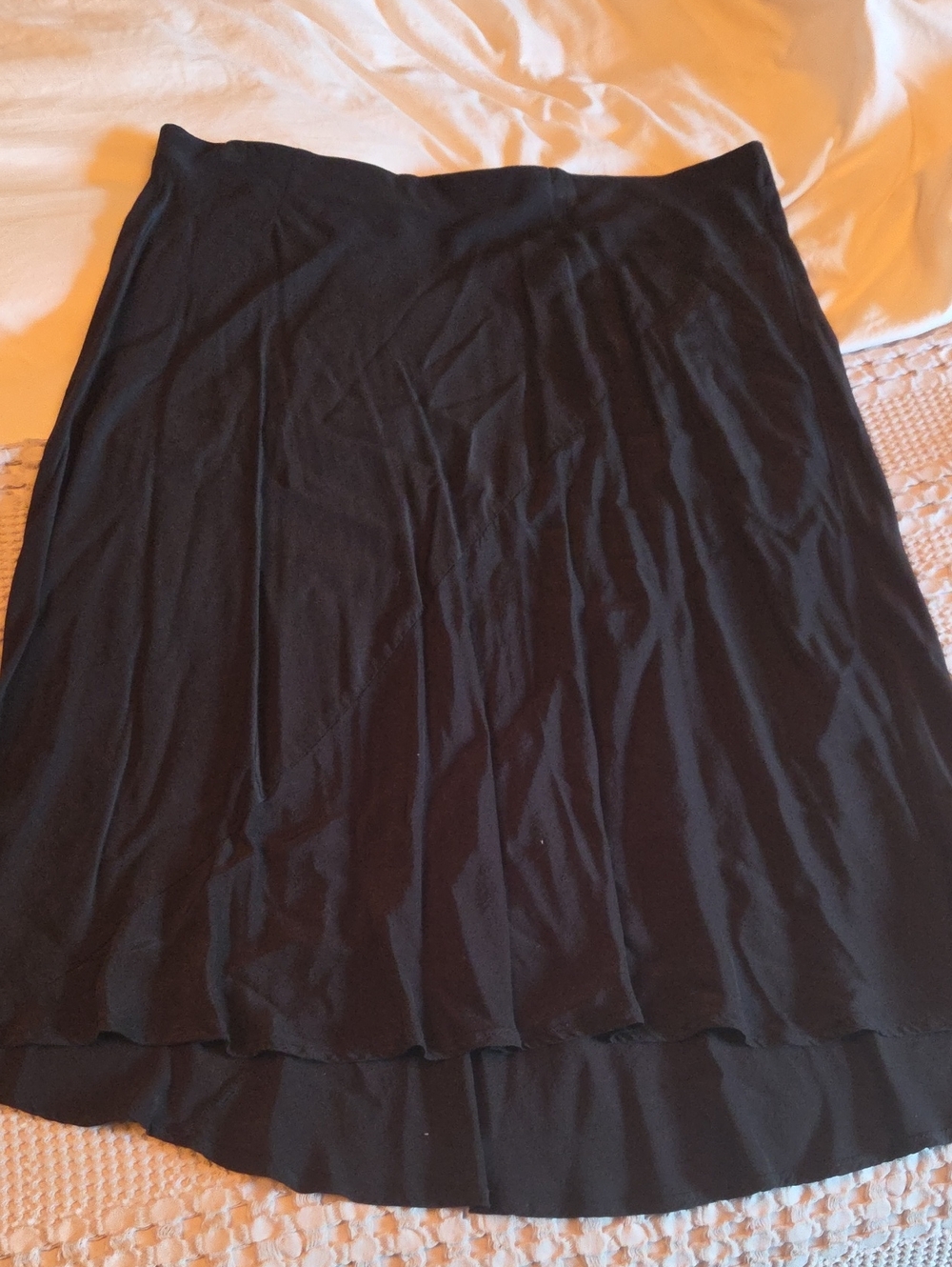 Black Women's A-Line Skirt 1x